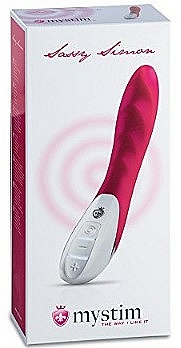 Geprägter G-Punkt Vibrator pink - Mystim Sassy Simon Naughty Pink — Bild N3