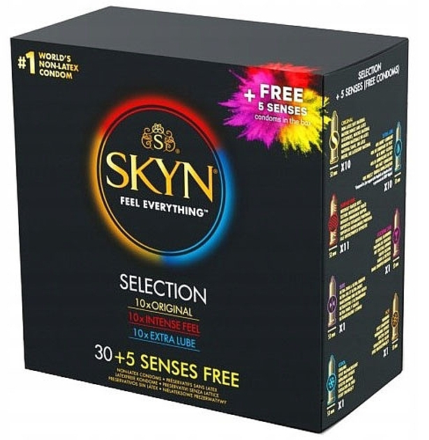 Kondomen-Set - Unimil Skyn Selection (Kondome 35 St.)  — Bild N1