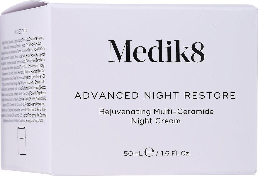Verjüngende Nachtcreme mit Multi-Ceramiden - Medik8 Advanced Night Restore Rejuvenating Multi-Ceramide Night Cream — Bild N2