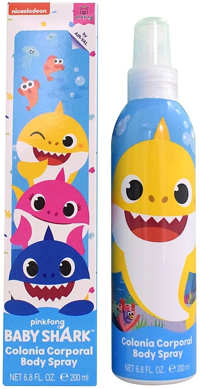 Air-Val International Baby Shark - Parfümierytes Körperspray — Bild N3