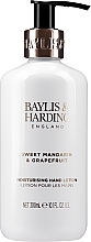 Handpflegeset - Baylis & Harding Sweet Mandarin & Grapefruit (Flüssige Handseife 300ml + Handcreme 130ml + Handlotion 100ml) — Bild N3