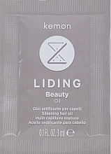 Pflegeöl für seidiges Haar ohne Ausspülen - Kemon Liding Beauty Oil — Bild N3