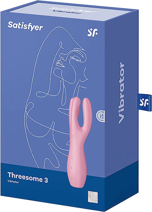 Dreifach-Vibrator rosa - Satisfyer Threesome 3 — Bild N1