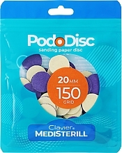 Düfte, Parfümerie und Kosmetik Ersatzscheiben für Pediküre-Disk M 150/20 mm - Clavier Medisterill PodoDisc