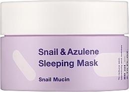 Düfte, Parfümerie und Kosmetik Nachtmaske mit Schneckenextrakt und Azulen - Tiam Snail & Azulene Sleeping Mask