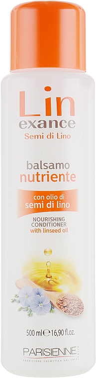 Pflegender Balsam-Conditioner mit Leinsamenextrakt - Parisienne Italia Lin Exance Hair Conditioner — Bild N1