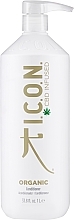 Düfte, Parfümerie und Kosmetik Beruhigende und feuchtigkeitsspendende Haarspülung mit Bio-Kokosnussöl und Grüntee - I.C.O.N. Organic Conditioner
