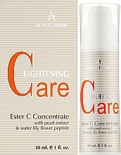 Konzentriertes Serum mit Vitamin C - Anna Lotan C White Ester C Concentrate — Bild N2