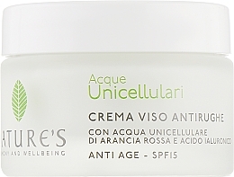 Anti-Aging Gesichtscreme - Nature's Acque Unicellulari Anti-Aging Cream SPF 15 — Bild N2