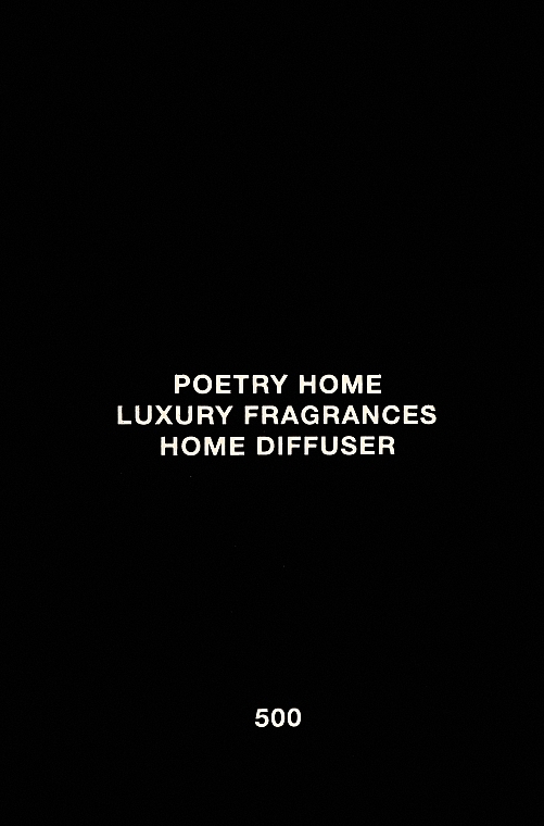 Poetry Home Next Door Singapore Black Square Collection - Parfümierter Diffusor — Bild N5