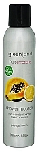 Düfte, Parfümerie und Kosmetik Schaum-Mousse - Greenland Shower Mousse Papaya-Lemon