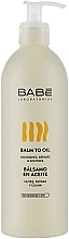 Körperbutterbalsam - Babe Laboratorios Balm To Oil — Bild N1