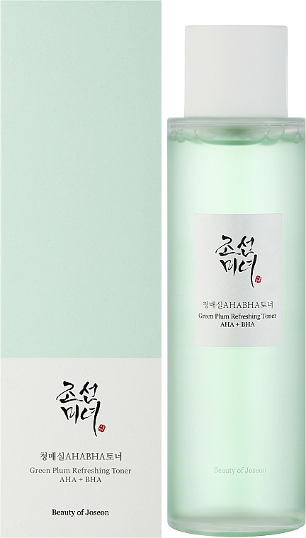 Gesichtswasser mit Säuren - Beauty of Joseon Green Plum Refreshing Toner AHA + BHA — Bild N2