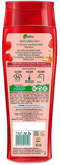 Regenerierendes Shampoo mit Hibiskus - Dabur Vatika Hair Revitalize Hibiscus Shampoo — Bild N2