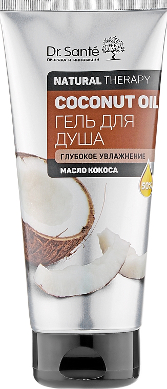 Duschgel mit Kokosnussöl - Dr. Sante Natural Therapy Coconut Oil — Bild N1