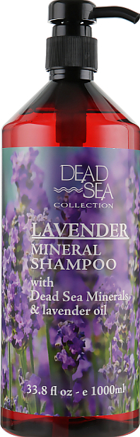 Shampoo mit Mineralien aus dem Toten Meer und Lavendelöl - Dead Sea Collection Lavender Mineral Shampoo — Bild N1