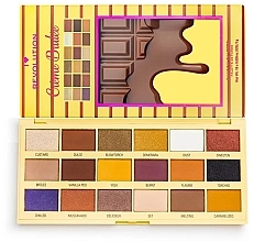 Lidschattenpalette - I Heart Revolution Eyeshadow Chocolate Palette Creme Brulee — Bild N1