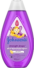 Düfte, Parfümerie und Kosmetik Stärkendes Shampoo für Kinder mit Vitamin E - Johnson’s Baby Strenght Drops