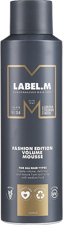 Haarmousse für mehr Volumen - Label.m Volume Mousse — Bild N1