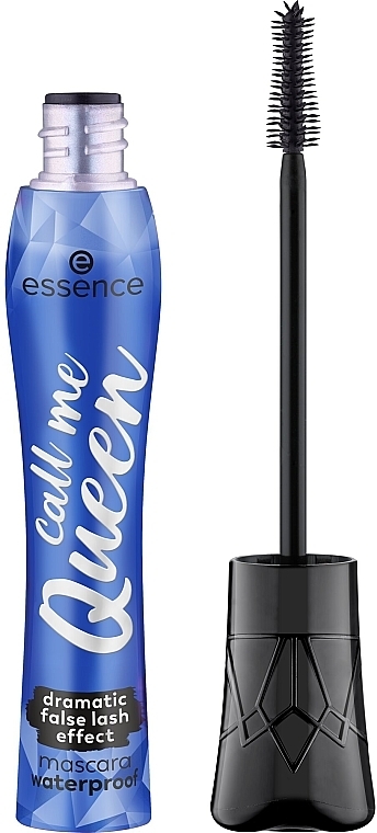 Wasserfeste Wimperntusche mit dem Effekt künstlicher Wimpern - Essence Call Me Queen Dramatic False Lash Effect Mascara Waterproof — Bild N1