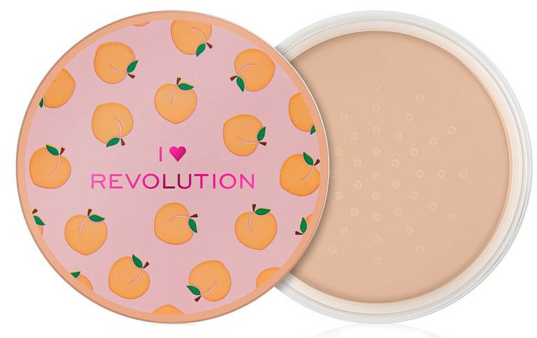 Loser Gesichtspuder Pfirsich - I Heart Revolution Loose Baking Powder Peach — Foto N4