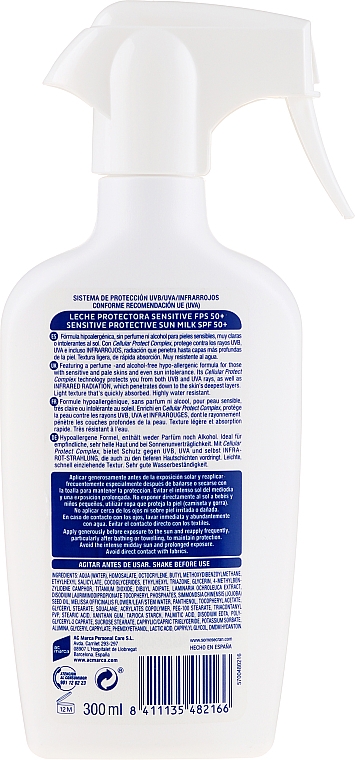 Sonnenschutzspray für empfindliche Haut SPF 50 - Ecran Sun Lemonoil Sensitive Protective Spray Spf50 — Bild N2
