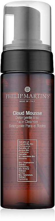 Erfrischende Reinigungsmousse für Gesicht und Hals mit Rotalgen, Moringa- und Kamillenextrakt - Philip Martin's Cloud Mousse Face Cleanser — Bild N2