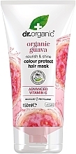 Düfte, Parfümerie und Kosmetik Haarmaske Guave - Dr. Organic Organic Guava Nourish & Shine Colour Protect Hair Mask