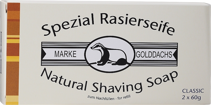 Rasierseife - Golddachs Shaving Soap Classic — Bild N3