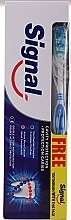 Zahnpflegeset (Zahnpasta + Zahnbürste) - Signal Cavity Protection Toothpaste (Zahnpasta 100ml + Zahnbürste 1 St.)  — Bild N1