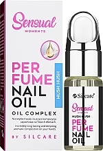 Parfümiertes Nagel- und Nagelhautöl - Silcare Sensual Moments Nail Oil Hush Hush — Bild N2
