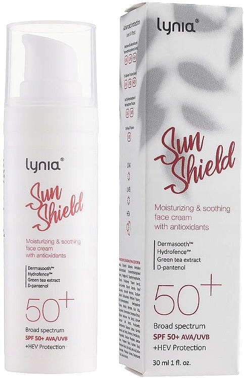 Sonnenschutzcreme mit Antioxidantien SPF50+ - Lynia Sun Shield SPF50+ — Bild N1