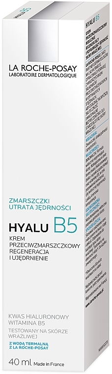 Anti-Falten Gesichtscreme mit Hyaluronsäure und Vitamin B5 - La Roche Posay Hyalu B5 — Bild N7