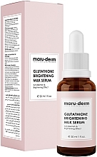 Aufhellendes Gesichtsserum mit Glutathion - Maruderm Cosmetics Glutathione Brightening Milk Serum  — Bild N1