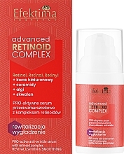 Aktives Anti-Falten-Serum mit Retinoid-Komplex - Efektima Instytut Advanced Retinoid Complex — Bild N2