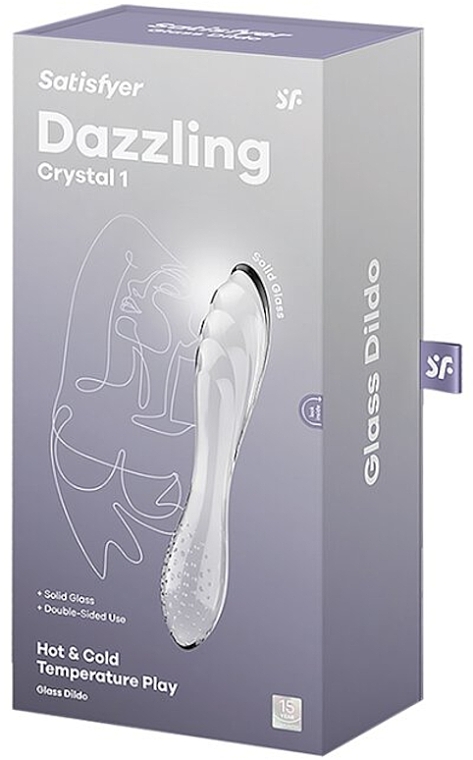 Glasdildo - Satisfyer Dazzling Crystal 1  — Bild N1