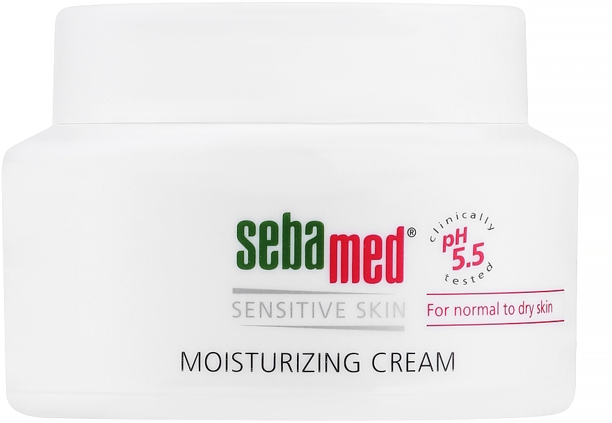 Feuchtigkeitsspendende Gesichtscreme für empfindliche Haut - Sebamed Moisturing Face Cream Sensitive Skin — Bild N1