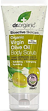 Düfte, Parfümerie und Kosmetik Körperpeeling mit Olivenöl - Dr. Organic Bioactive Skincare Virgin Olive Oil Body Scrub