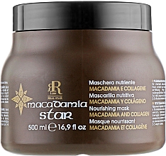 Haarmaske mit Macadamiaöl und Kollagen - RR Line Macadamia Star — Bild N3