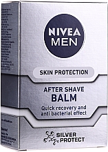 Düfte, Parfümerie und Kosmetik After Shave Balsam "Silver Protect" - Nivea For Men Silver Protect After Shave Balm 