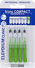 Düfte, Parfümerie und Kosmetik Interdentalbürste grün 4 St. - Elgydium Clinic Brushes Mono Compact Green 2,2mm