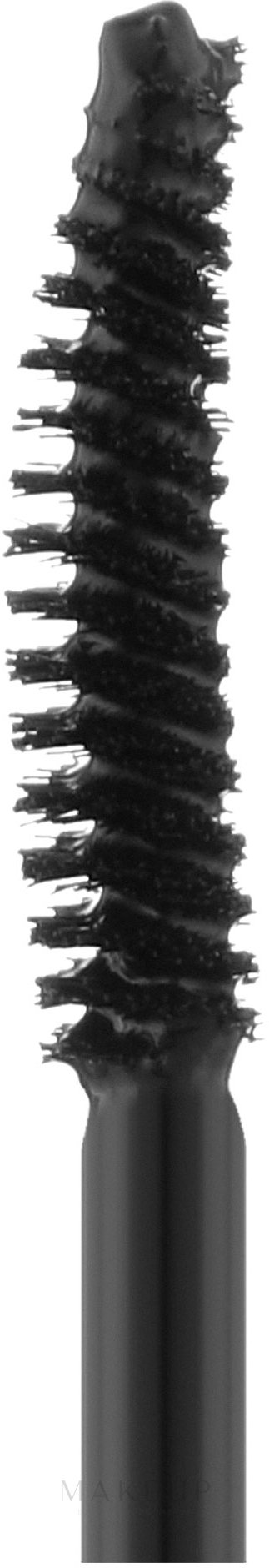 Wimperntusche für mehr Schwung und Länge - PuroBio Cosmetics Impeccable Curving & Lengthening Mascara — Bild Black