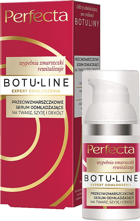 Verjüngendes Anti-Falten-Serum für Gesicht, Hals und Dekolleté - Perfecta Botu-Line — Bild N1