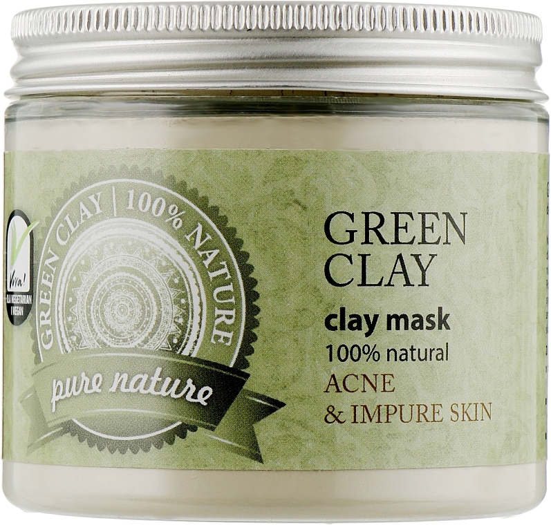 Grüne kosmetische Tonerde für unreine und zu Akne neigende Haut - Organique Argillotherapy Green Clay — Bild N1