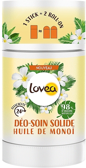 Deostick - Lovea Deo Soin Solide Monoi — Bild N1