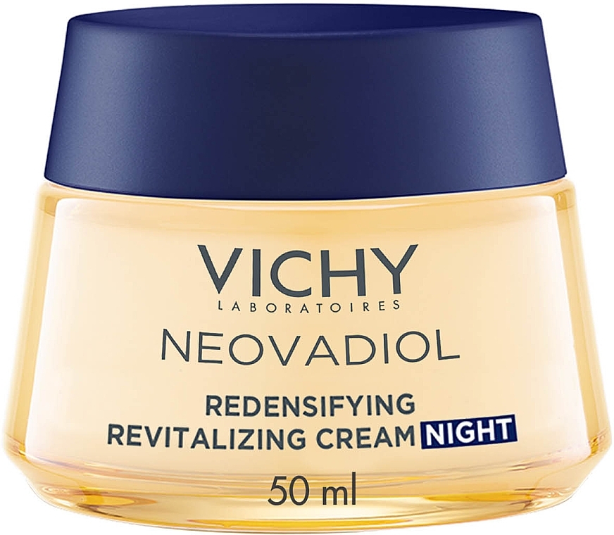 Revitalisierende Nachtcreme mit Hyaluronsäure und Vulkanwasser - Vichy Neovadiol Redensifying Revitalizing Night Cream — Bild N1