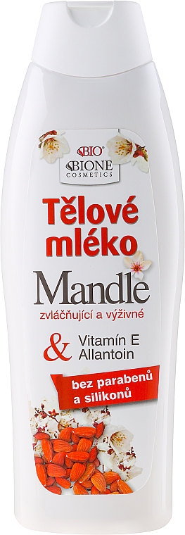 Pflegende Körperlotion mit Mandelöl - Bione Cosmetics Body Lotion With Allantoin and Vitamin E — Bild N1