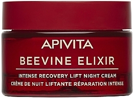 Straffende Nachtcreme mit regenerierender Wirkung - Apivita Beevine Elixir Intense Recovery Lift Night Cream — Bild N1