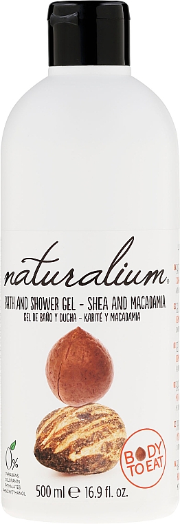 Duschgel mit Sheabutter und Macadamia - Naturalium Shea & Macadamia Shower Gel — Bild N1