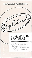Düfte, Parfümerie und Kosmetik Kosmetikspatel - UpCircle 2 Mini Metal Scoops Cosmetic Spatulas